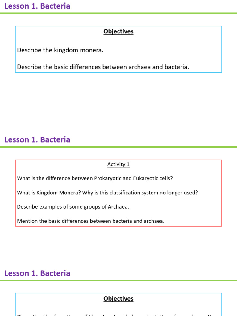 Module+17 Bacteria+and+Viruses | PDF | Bacteria | Prokaryote