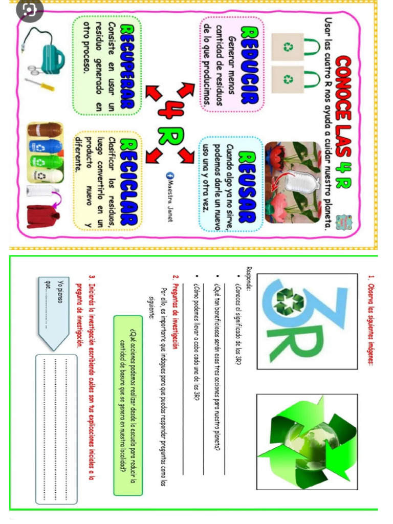 ficha de las 3 r | PDF