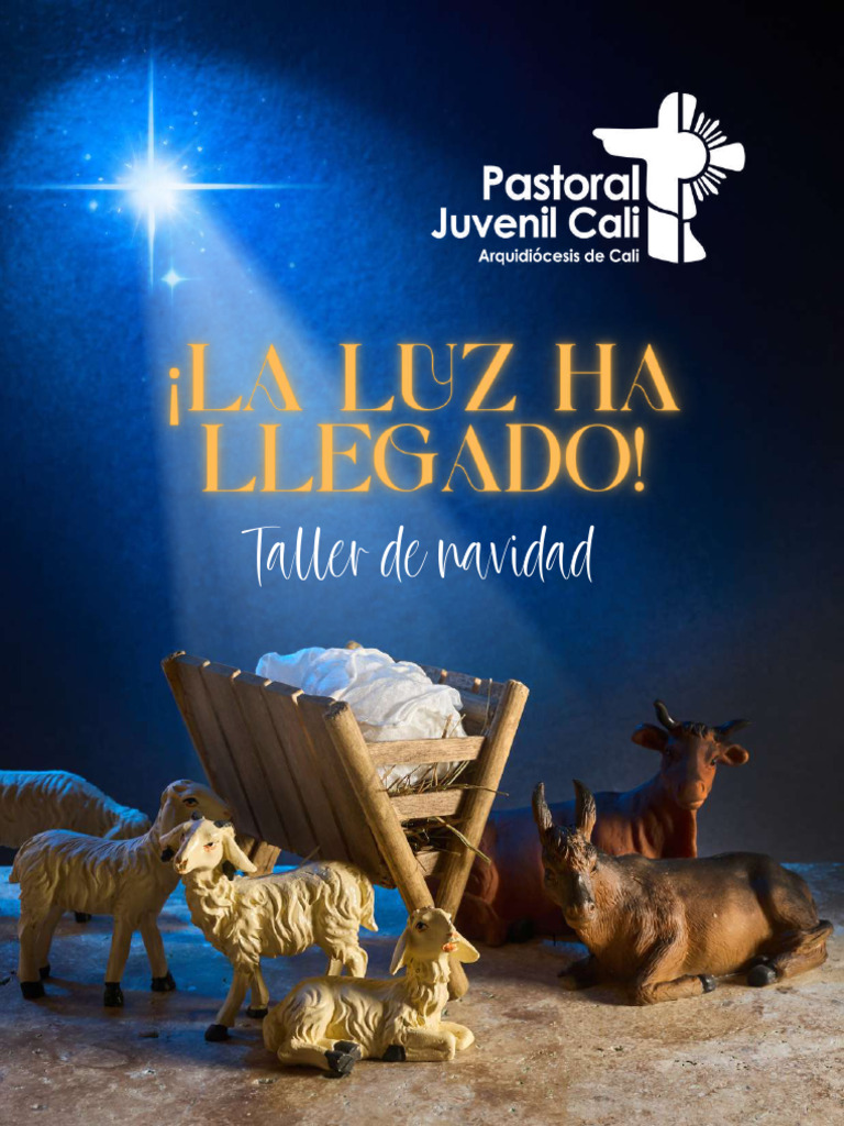 Pastoral Juvenil - ¡La Luz Ha Llegado! Taller de Navidad - Def | PDF ...