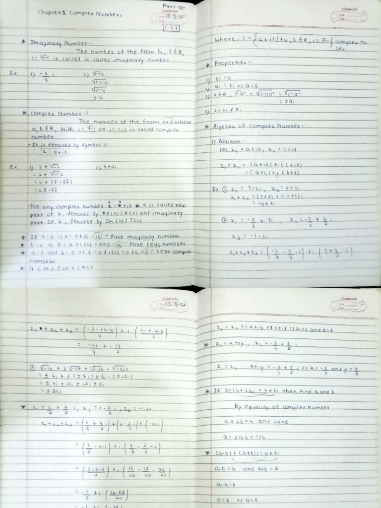 complex-number-pdf
