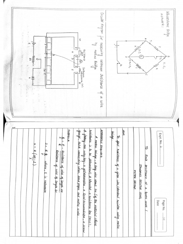 Physics Practical-Ex - No2 | PDF