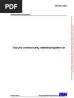 Download SNI 0004-2008 Tata Cara Commissioning Instalasi Pengolahan Air by pmc_lbm4440 SN81550213 doc pdf