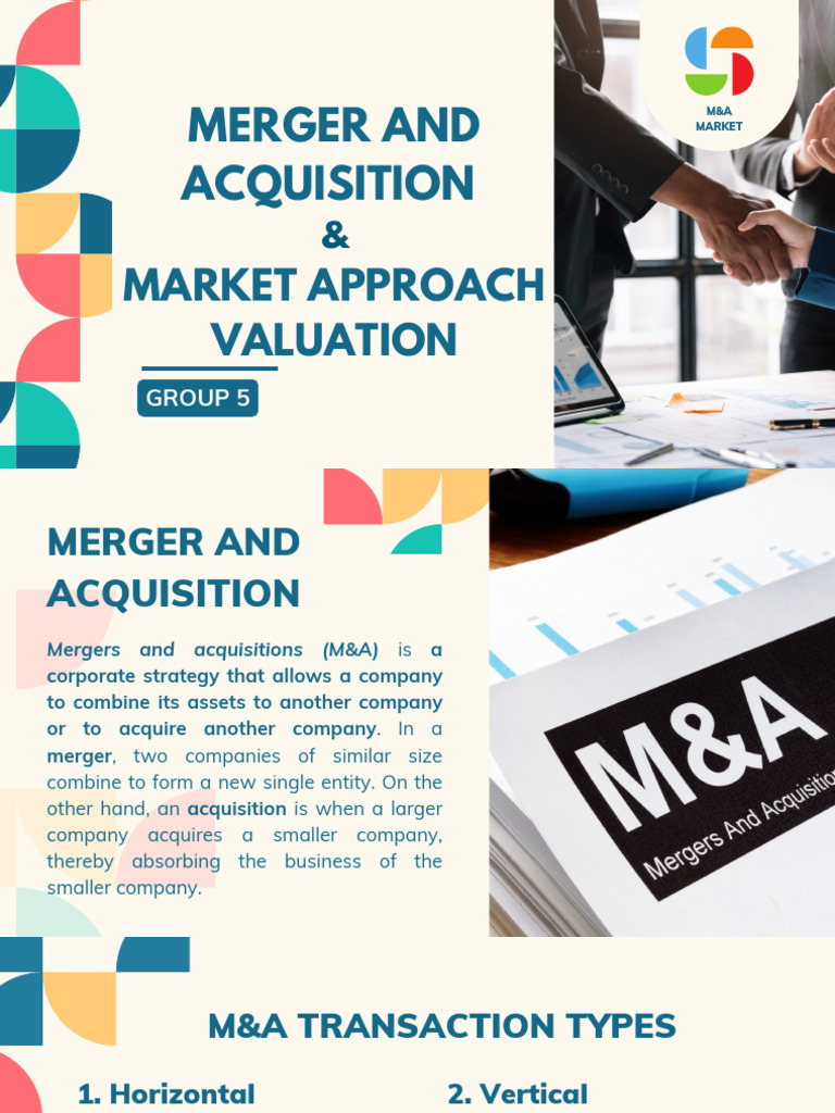 M&A Valuation and Market Approaches | PDF | Mergers And Acquisitions ...