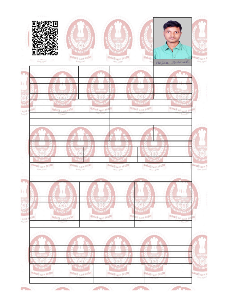 SSC Multi-Tasking Staff Exam 2022 Application | PDF