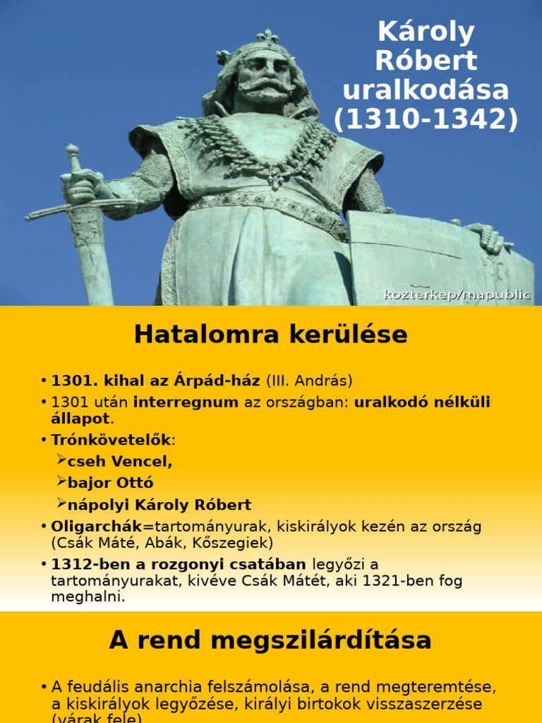 Károly Róbert Uralkodása | PDF