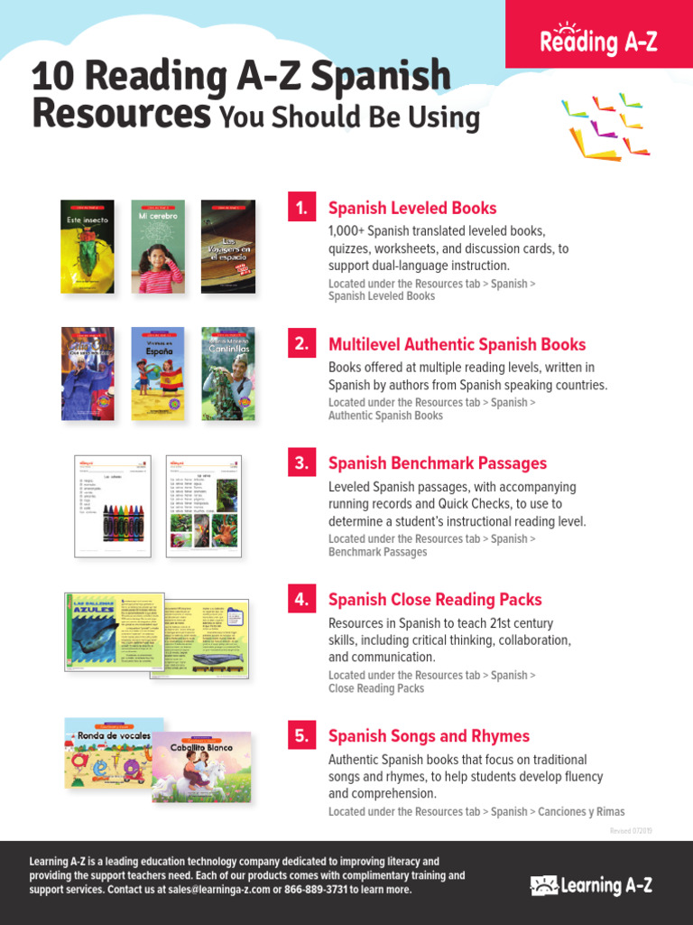 Essential Spanish Reading Resources | PDF | Reading Comprehension ...