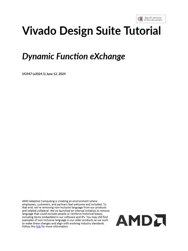 VIVADO PARTIAL RECONFIGURATION TUTORIAL visual data 2