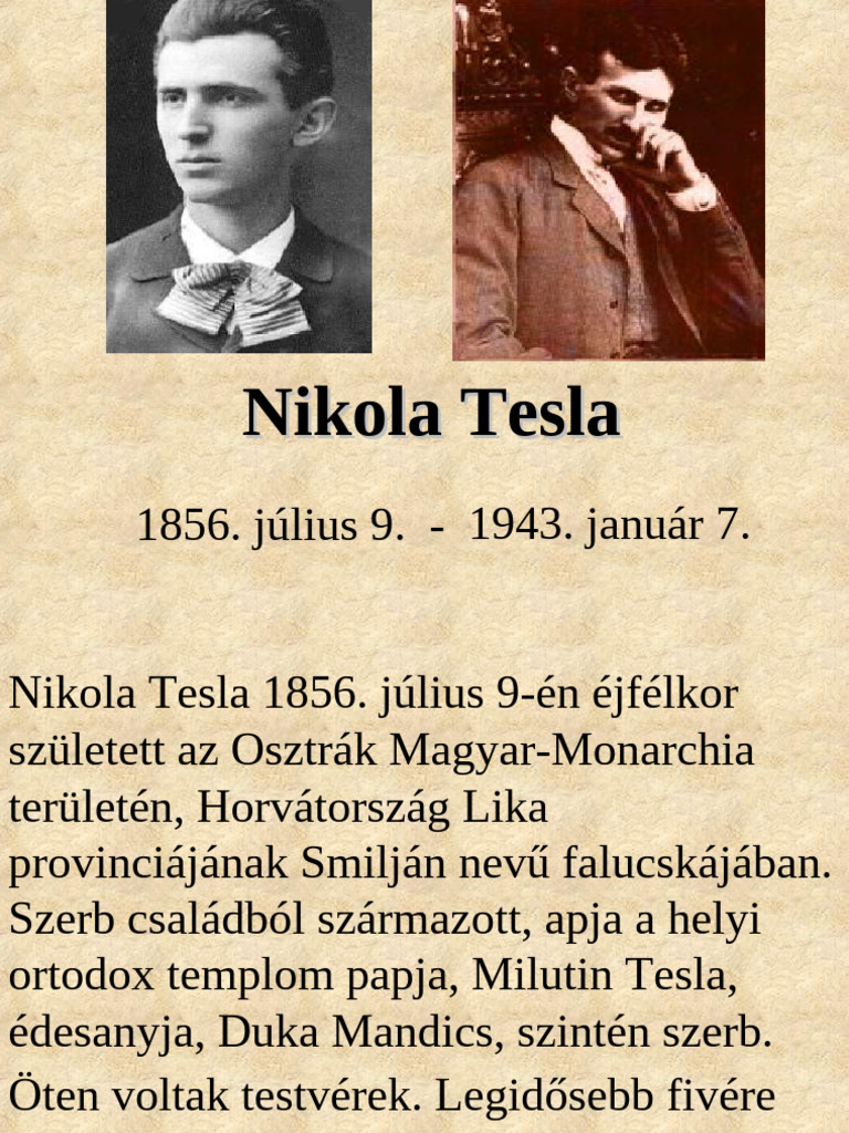 Nikola Tesla | PDF