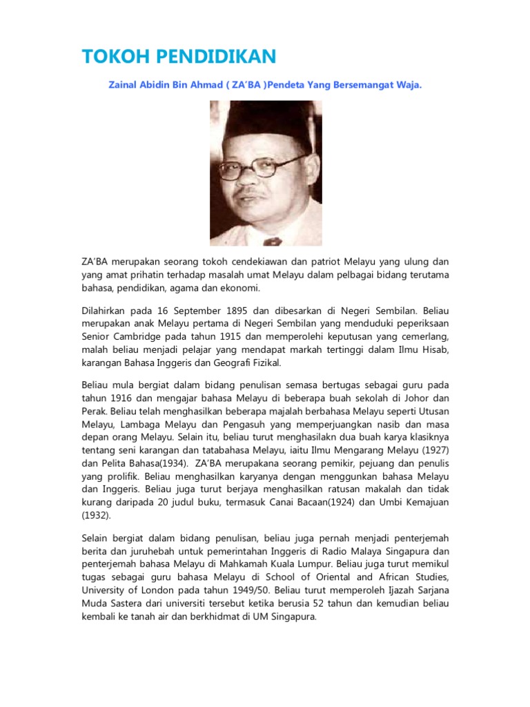 Tokoh Pendidikan Pdf