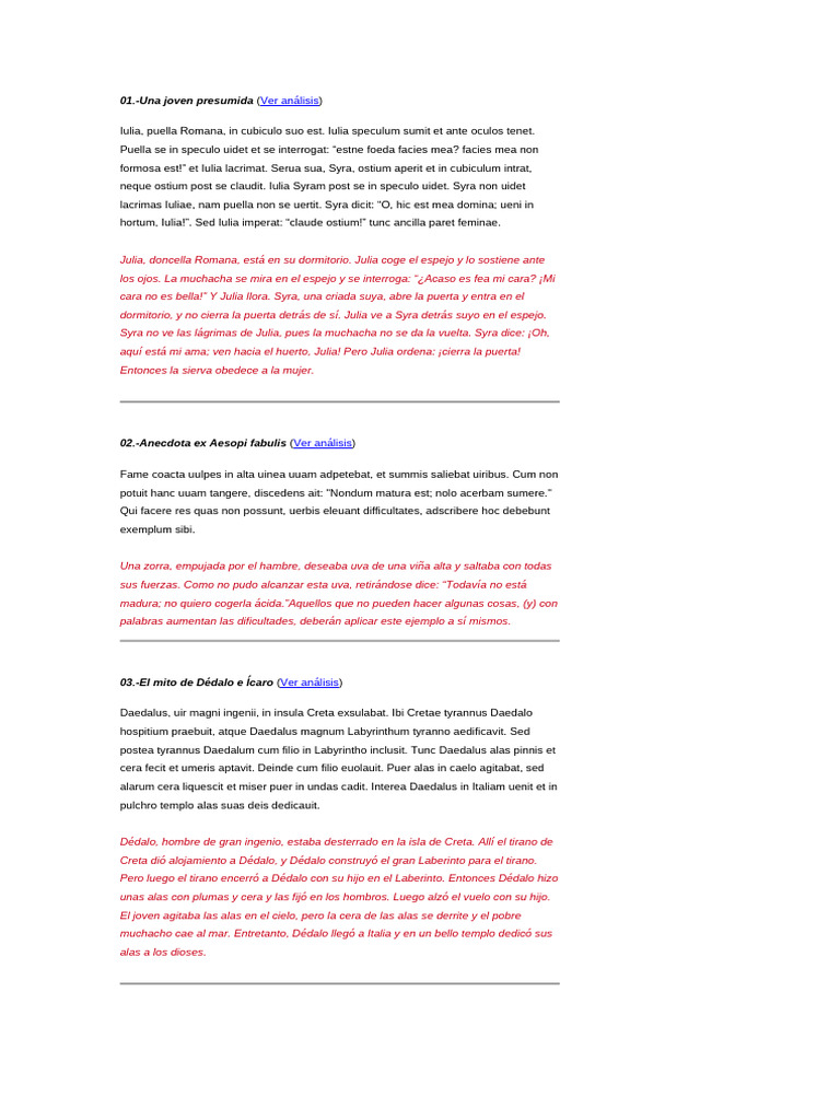 Textos Latin Traducidos | PDF
