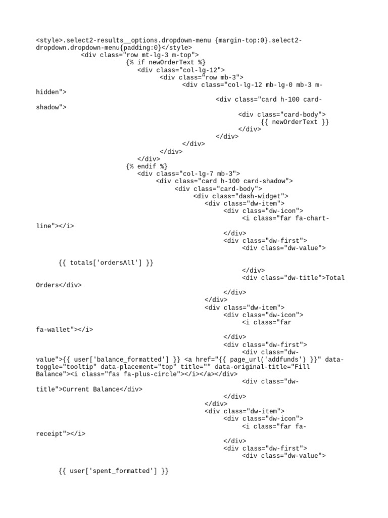 Dashboard & Order Management | PDF | Mobile Software | Software