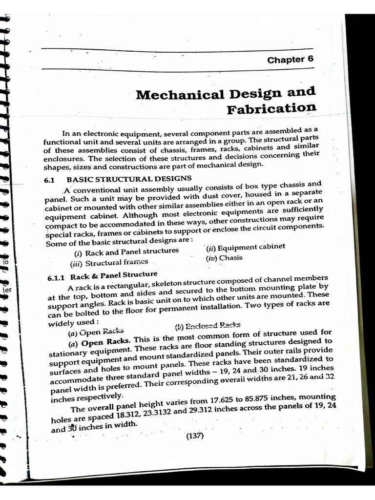Mechanical Design and Fabrication | PDF