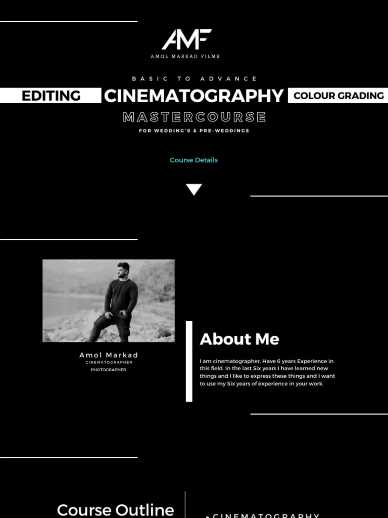 Wedding Cinematography Master Course | PDF | Cinematography | Light