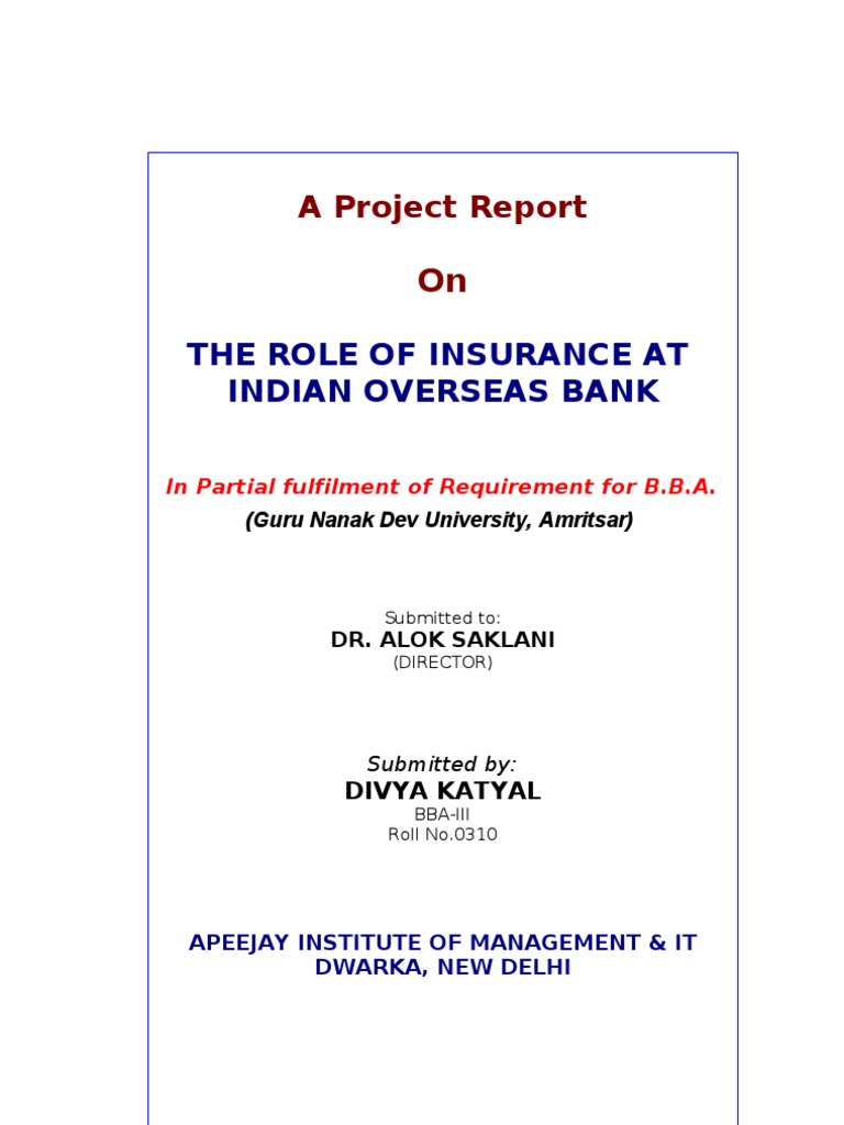 IOB Insurance Schemes Overview | PDF | Insurance | Life Insurance