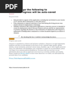 Amazon Employment Application Form | PDF | Employment | Recruitment