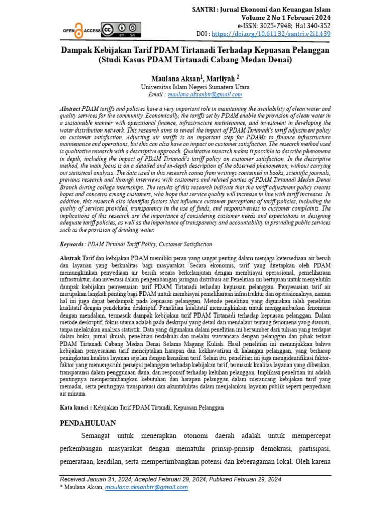 Santri+ +Volumee+2+No+1+Februari+2024+Hal+340 352n | PDF