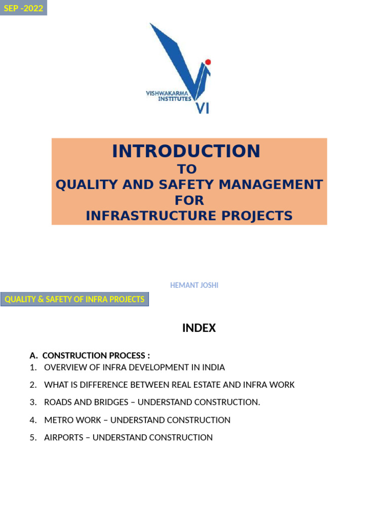 1. Infra Projects | PDF | Transport | Passenger Rail Transport