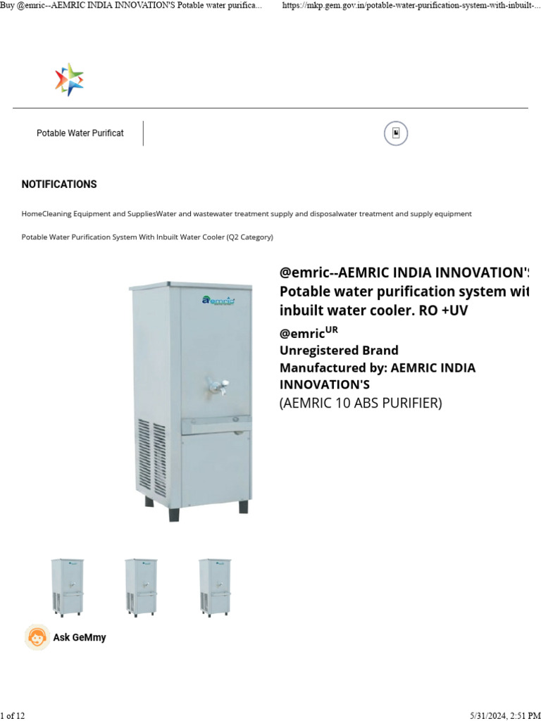 Water Cooler Pdf Water Membrane