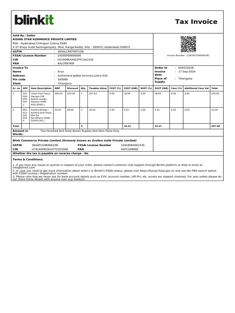 ForwardInvoice ORD009463914 | PDF | Invoice | Payments