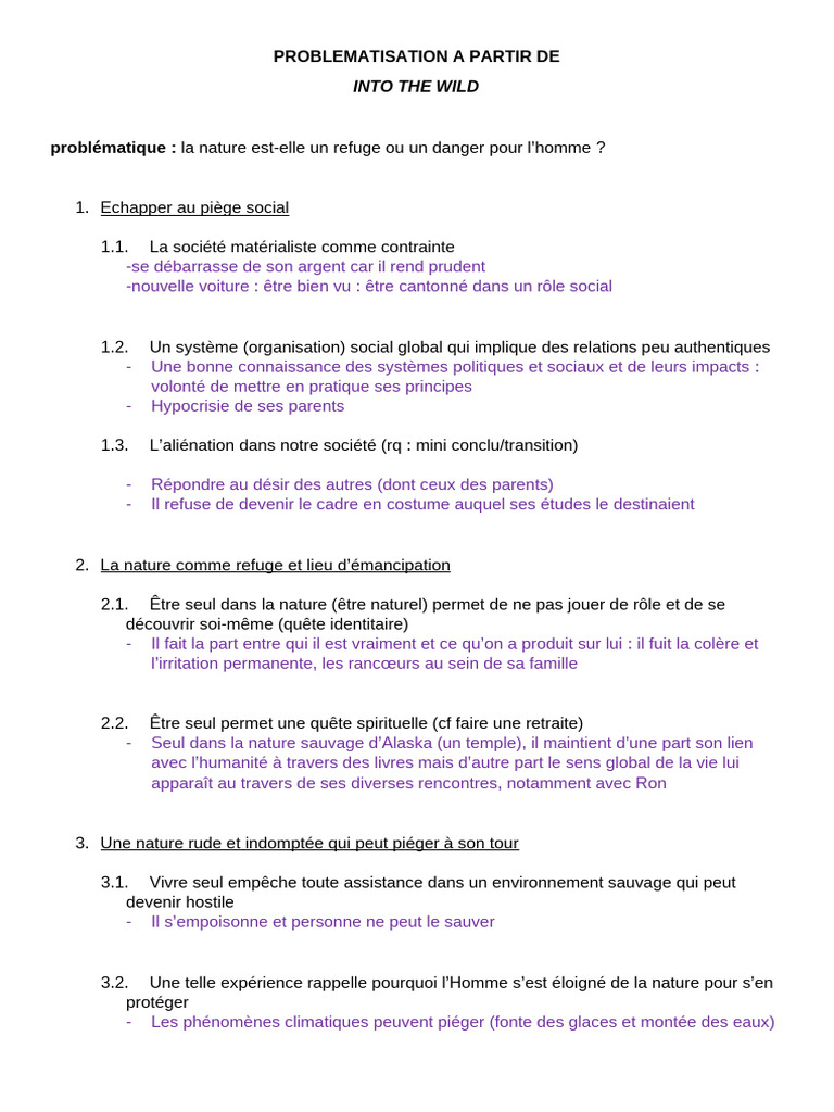 Nature Refuge ou Danger pour l'Homme ? PDF — free download