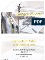 Evangelium - Vitae The Dignity of Human Life