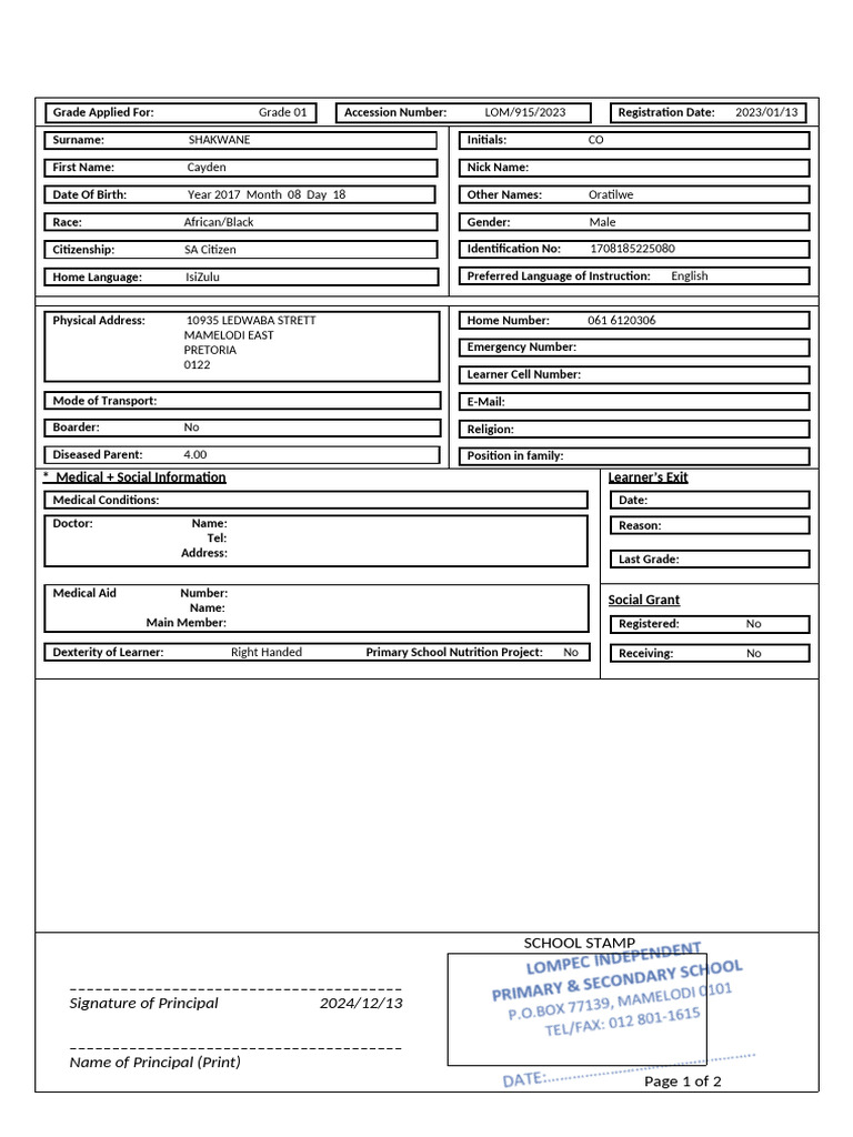 transfer page 2 | PDF | Government And Personhood