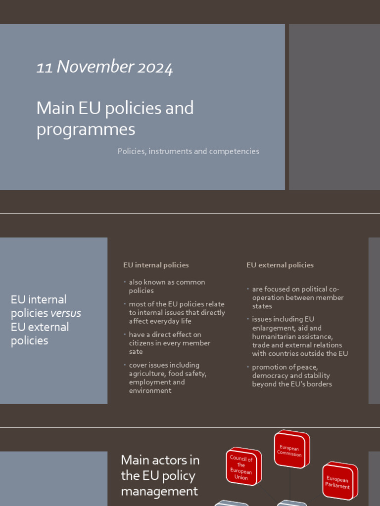 EUStudies 07 November11ejej | PDF | European Union | Enlargement Of The ...