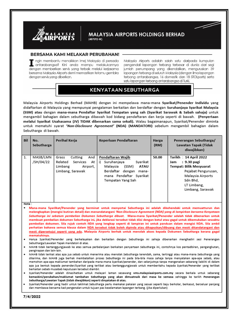 Masb LMN SH 04 2022 | PDF