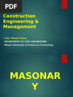 Brick Bond Patterns and Measurements | PDF | Building Materials | Masonry