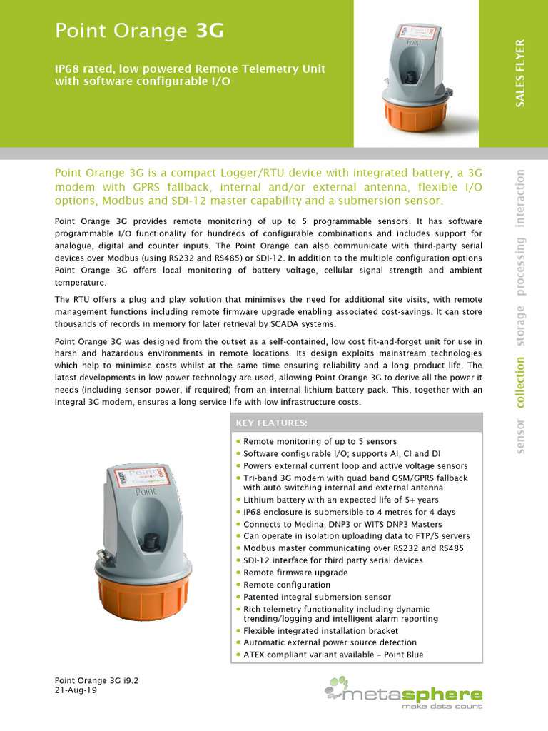 Brosur Point-Orange-3G | PDF | General Packet Radio Service | 3 G