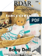 Knitting Dolls Clothes Booklet Baby Doll