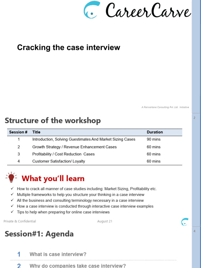 Case Interview 57 Pdf Glasses Quantitative Research