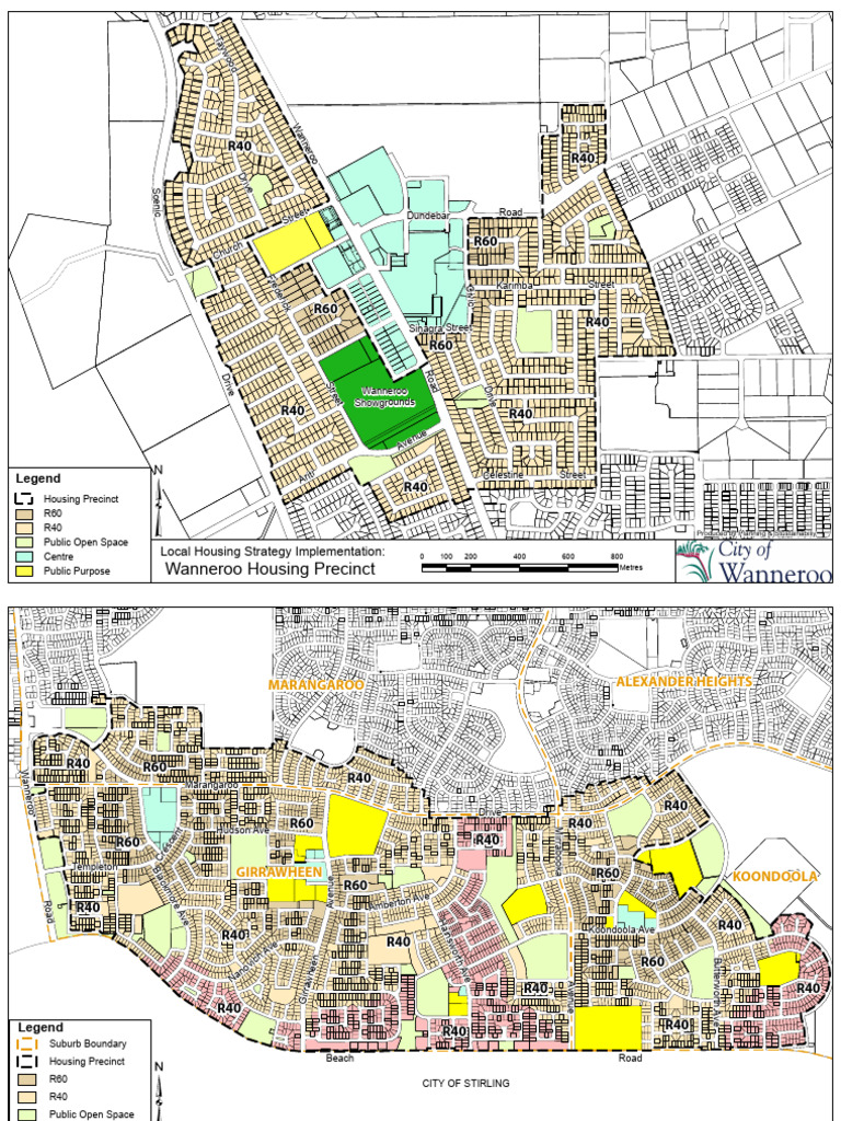 R Code Housing Precinct Maps | PDF