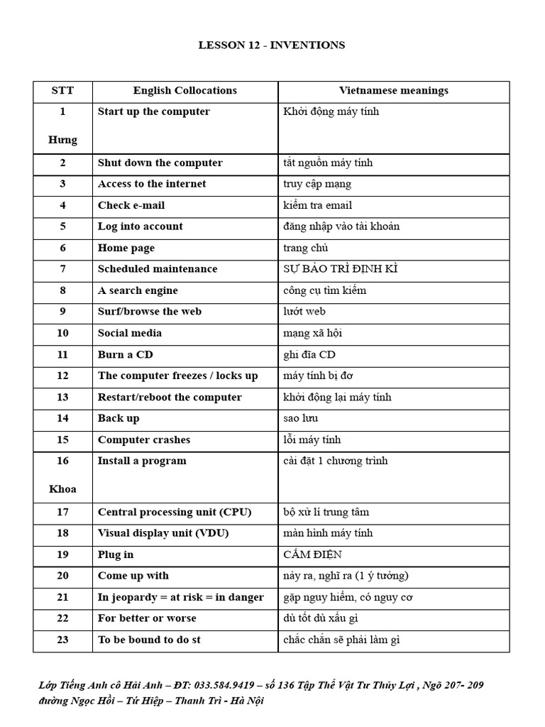 Lesson 12 | PDF