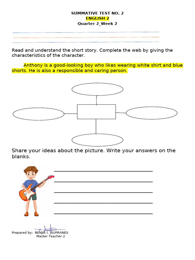 Q2 - SUMMATIVE TEST NO. 2 - Week 2 | PDF