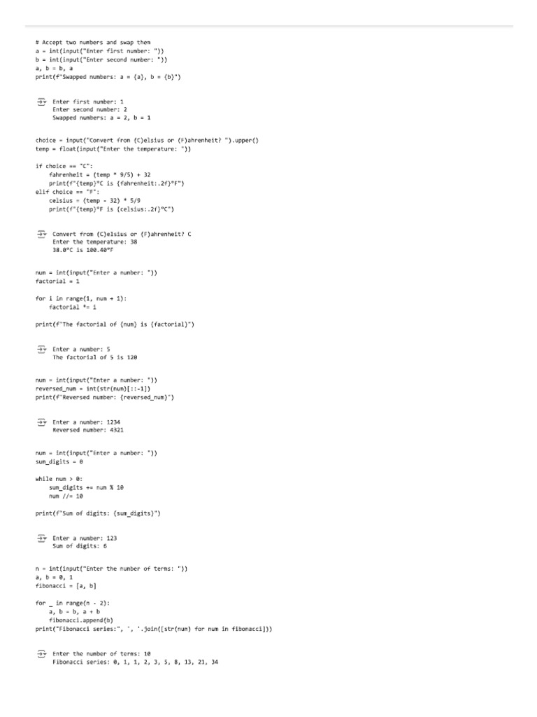 Practical File | PDF