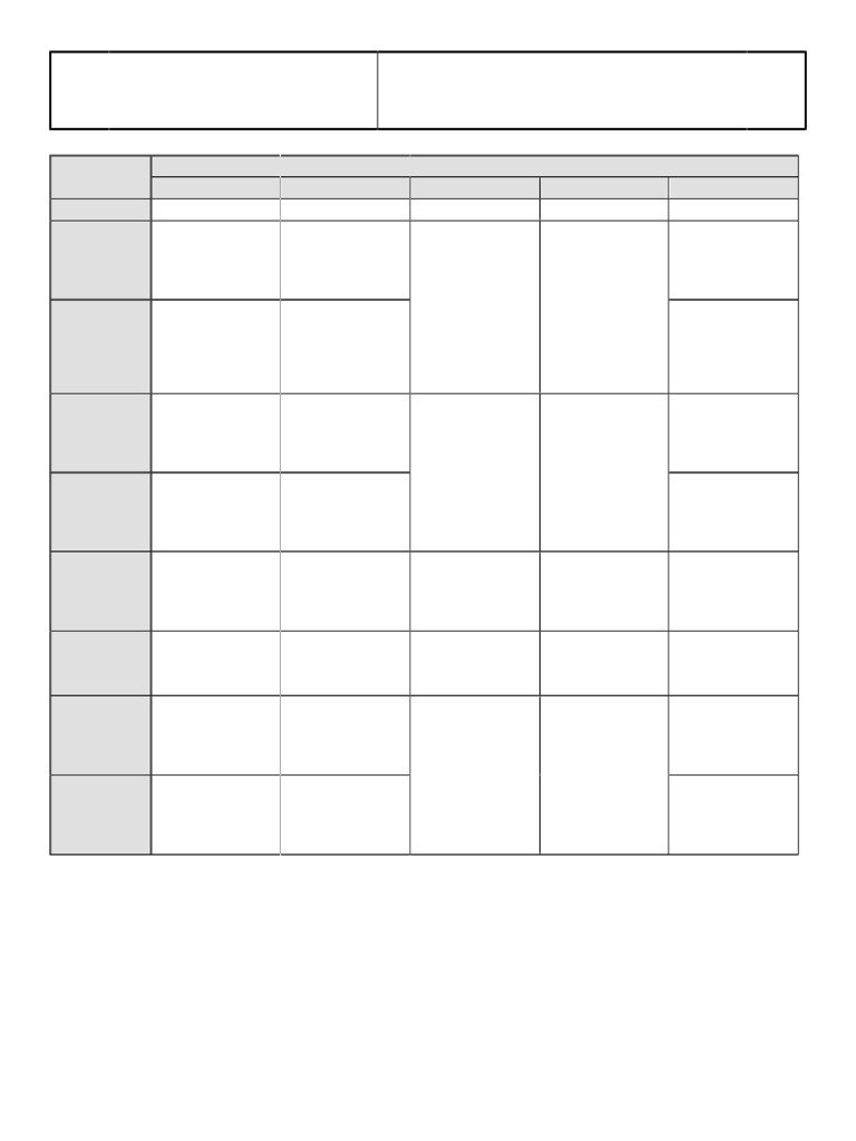 Student Daily Schedule Sem 1 | PDF