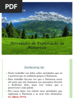 Atividades de Exploração da Natureza 2