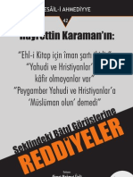 Hayrettin Karamana Reddiyeler WWW - Arifankitapevi