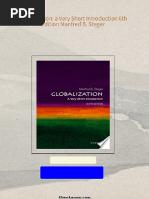 Get Globalization: a Very Short Introduction 6th Edition Manfred B. Steger free all chapters