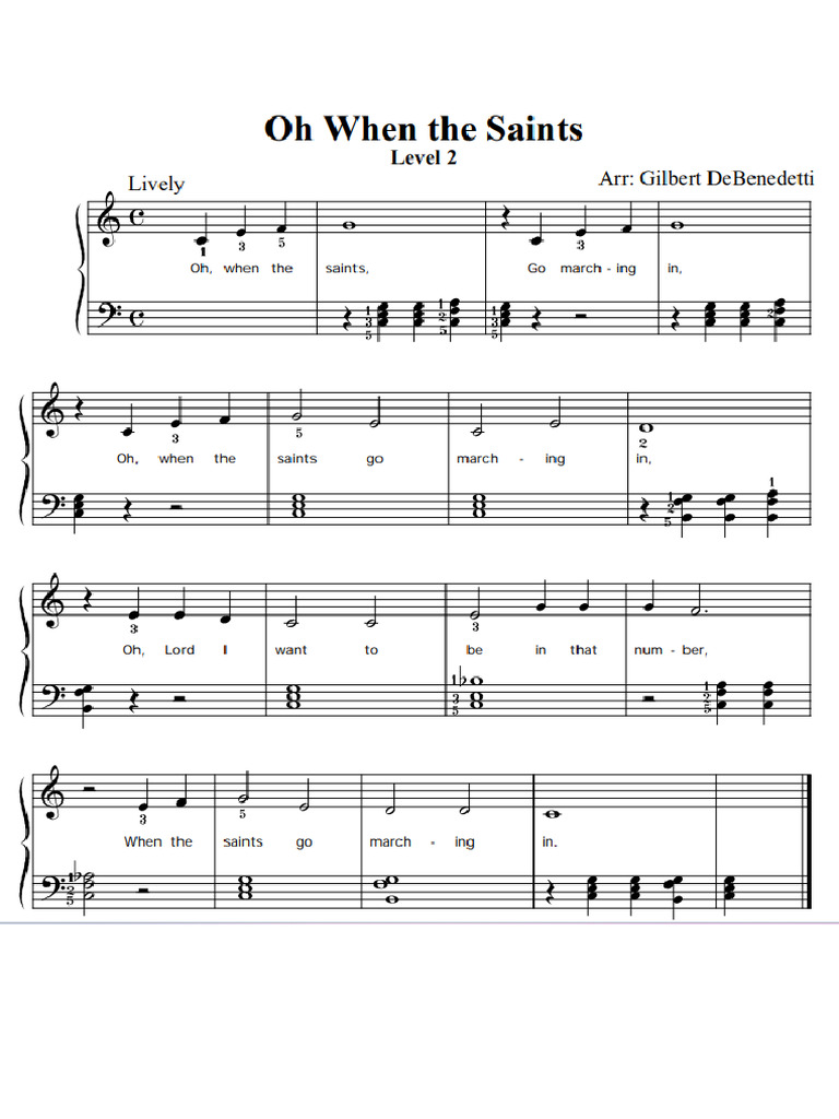 Andr Rieu Oh When The Saints Songtext