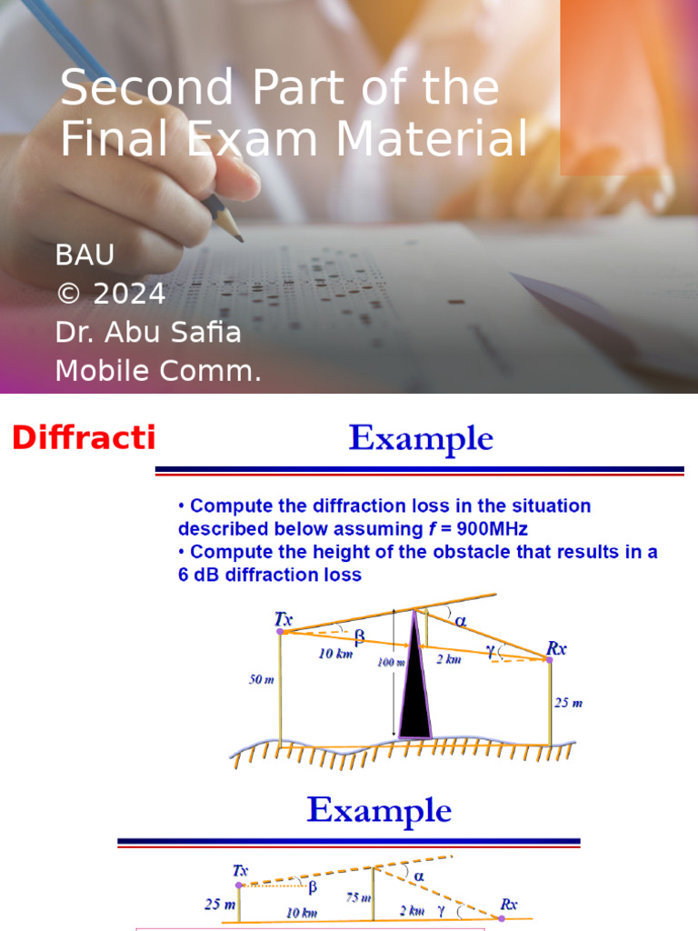 Wireless Signal Shadowing Analysis | PDF