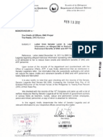DND-OPA - Memorandum - Legarda - 13 February 2012