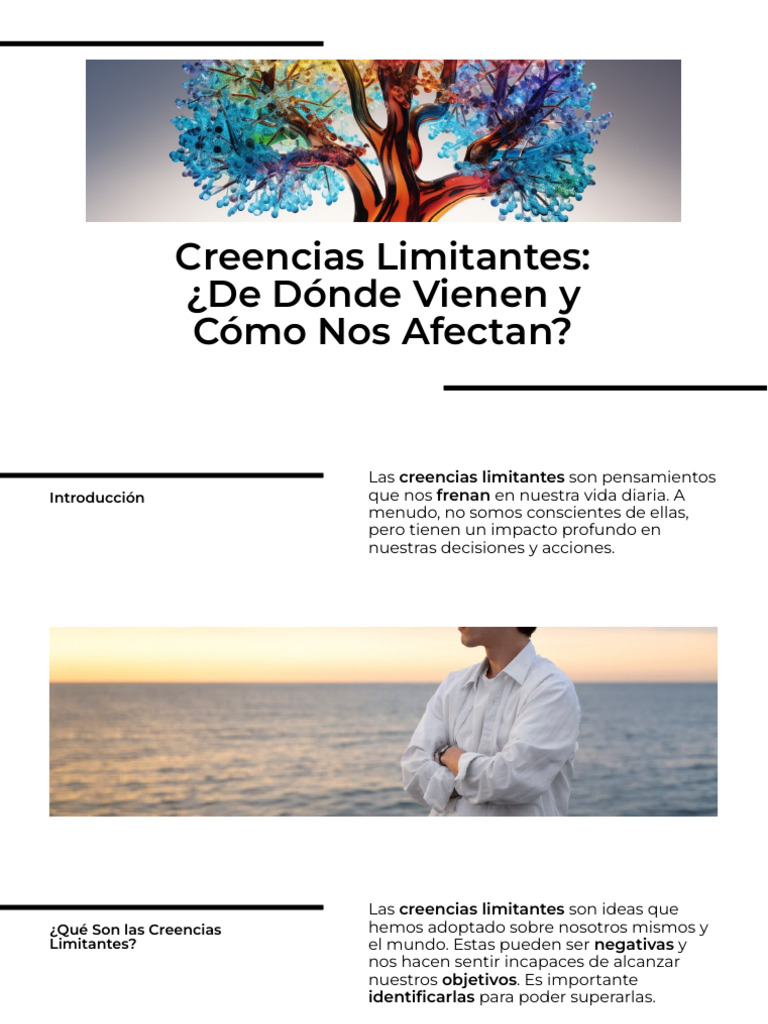 6-Creencias Limitantes | PDF | Sicología