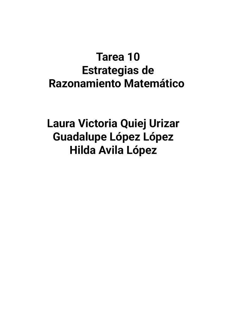 Tarea 10 LQ, GL, HA | PDF