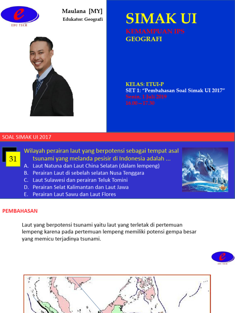 Geografi Simak Ui 2017 | PDF