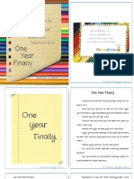One Year Finally PDF Version