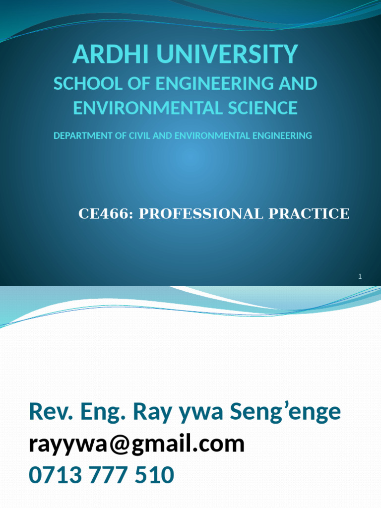 Engineering Ethics and Professional Practice | PDF | Engineering | Engineer