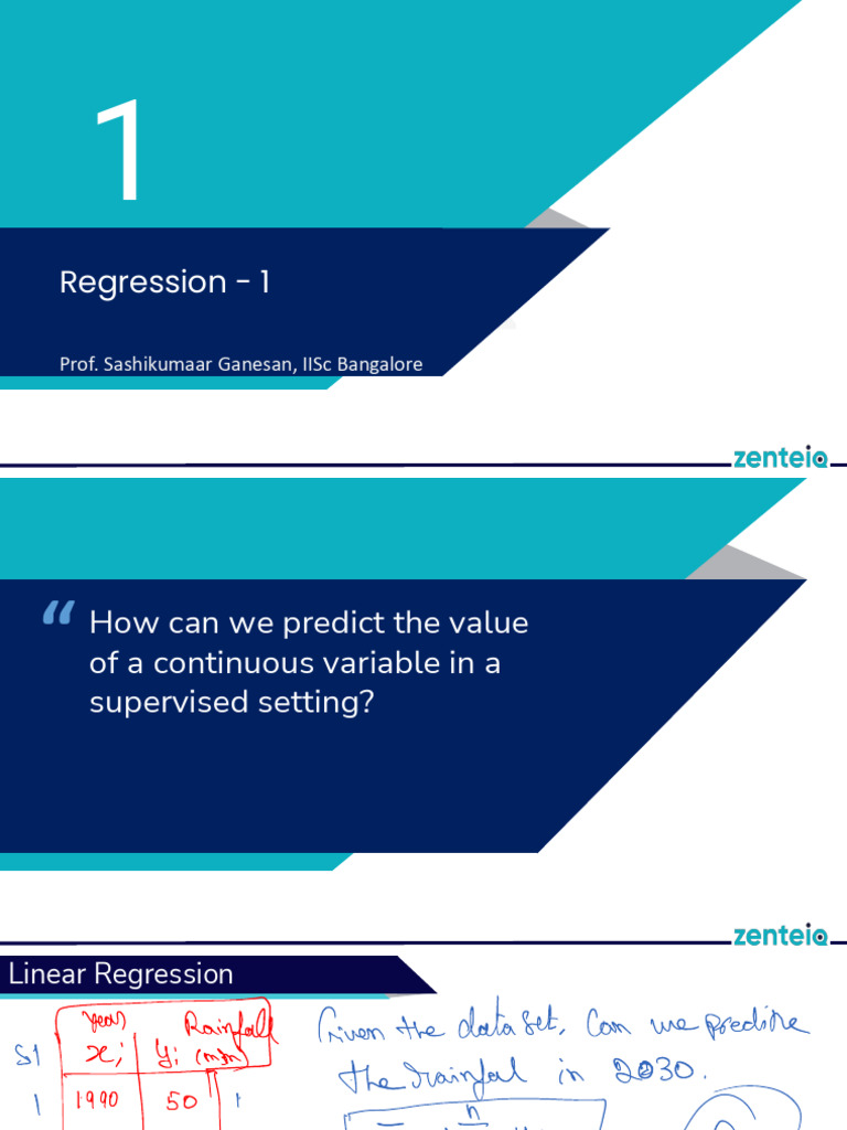 Understanding Linear Regression Basics | PDF | Errors And Residuals ...