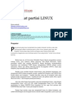 Kinta Membuat Partisi Linux